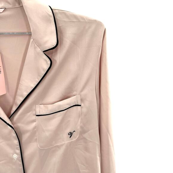 Victoria’s Secret women’s pastel pink satin pajama set - Picture 8 of 16